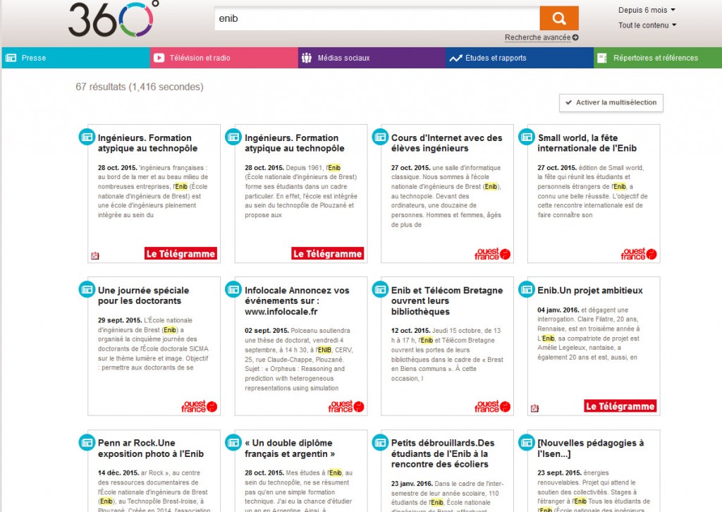 Consultez la presse en ligne avec EUROPRESSE - Ubodoc